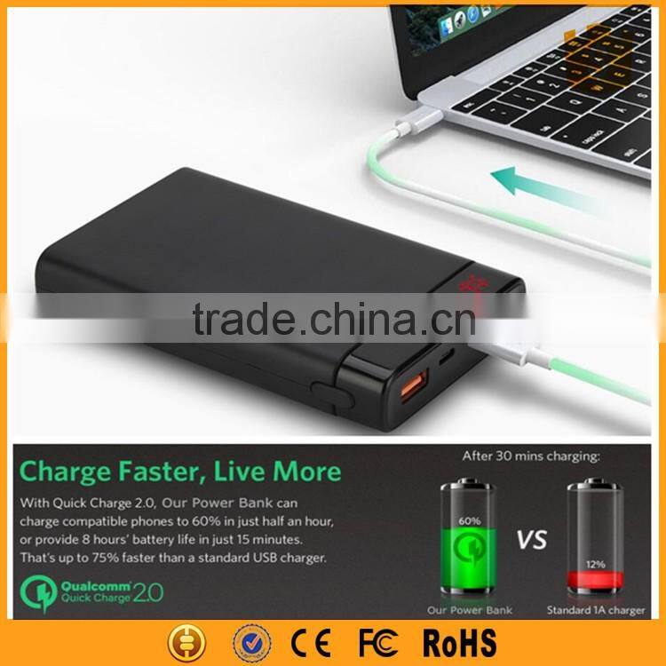 2016 private mpdel new power bank display for iphone
