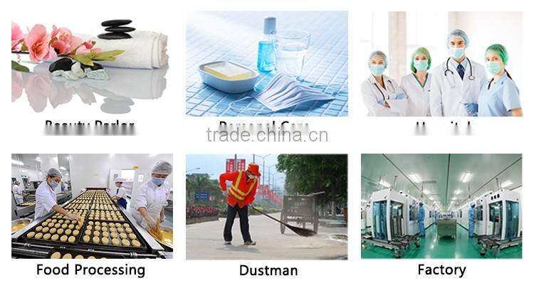 3 Layer Non-woven Fabric Disposable Surgical Dust Filter Ear Loop Mouth Cover Face Mask Yellow Color