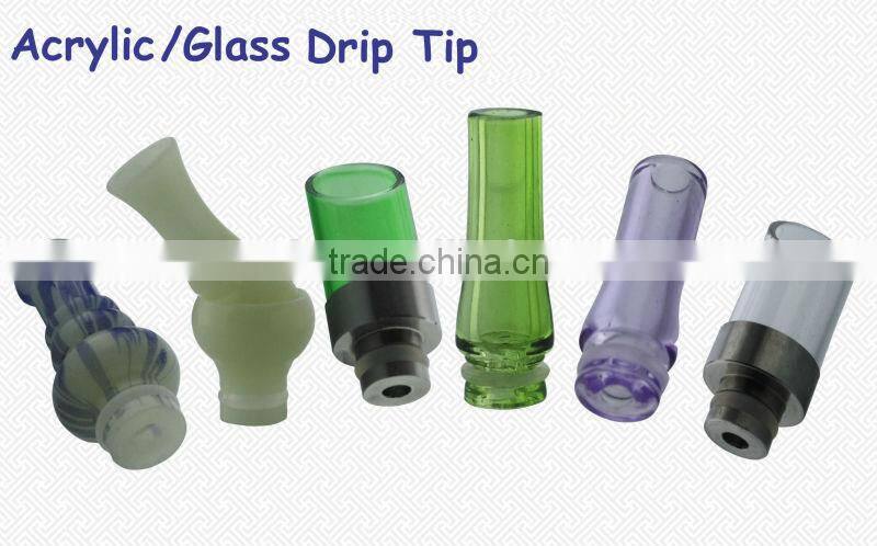 Uerka top quality AC-001 wide bore drip tip acrylic drip tip