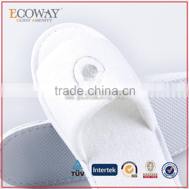 custom embroidered slippers fashion open toe slippers for women