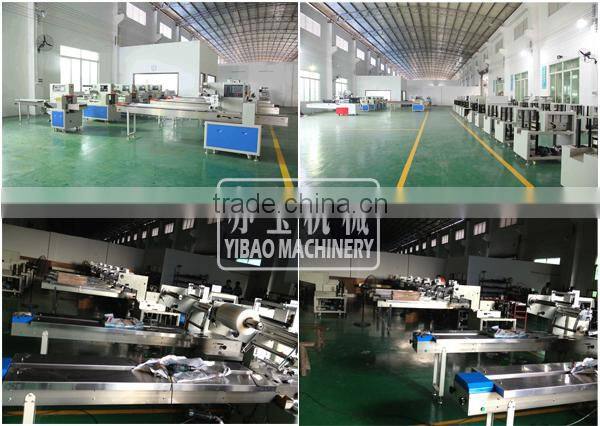Automatic Biscuit Bread Cake Horizontal Flow Packing Machine