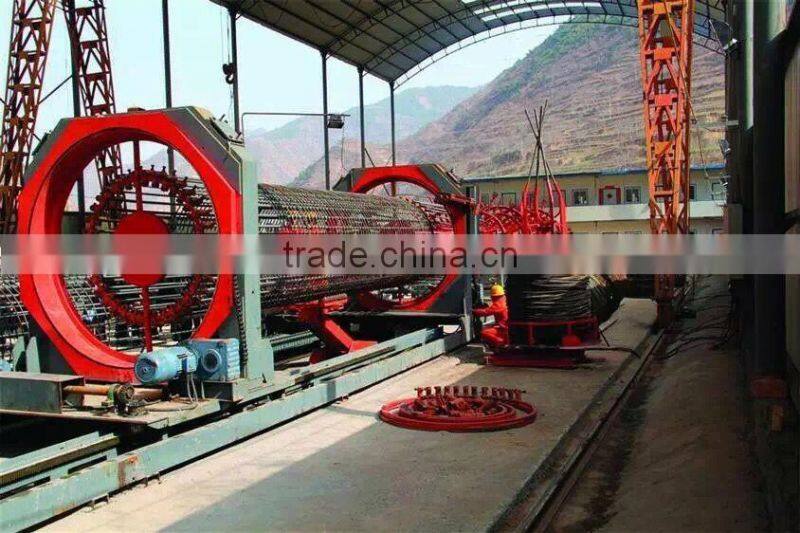 Concrete pile cage welding machine