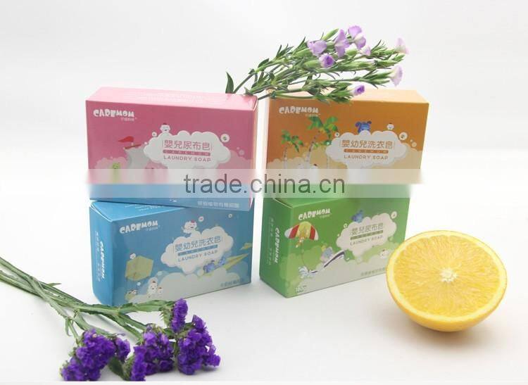 Brand Names of cheap price flavours of fruits bath soap 80g 100g
