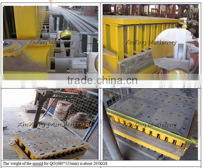 QT4-15 Flyash paver brick making machine