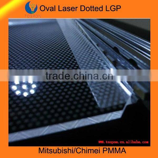Best quality best sell laser engraving light guide panel(lgp)