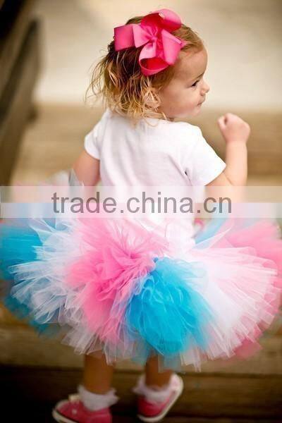 lovely handmade girls tutu black green pink purple tutu multicolored skirts