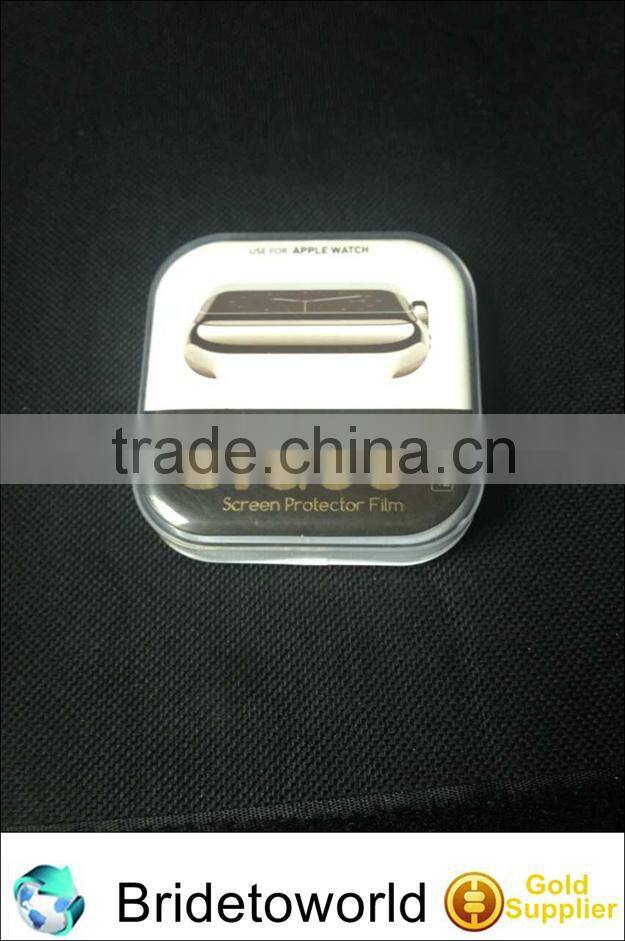 Factory custom waterproof mobile phone tempered glass screen guard for apple watch screen protector