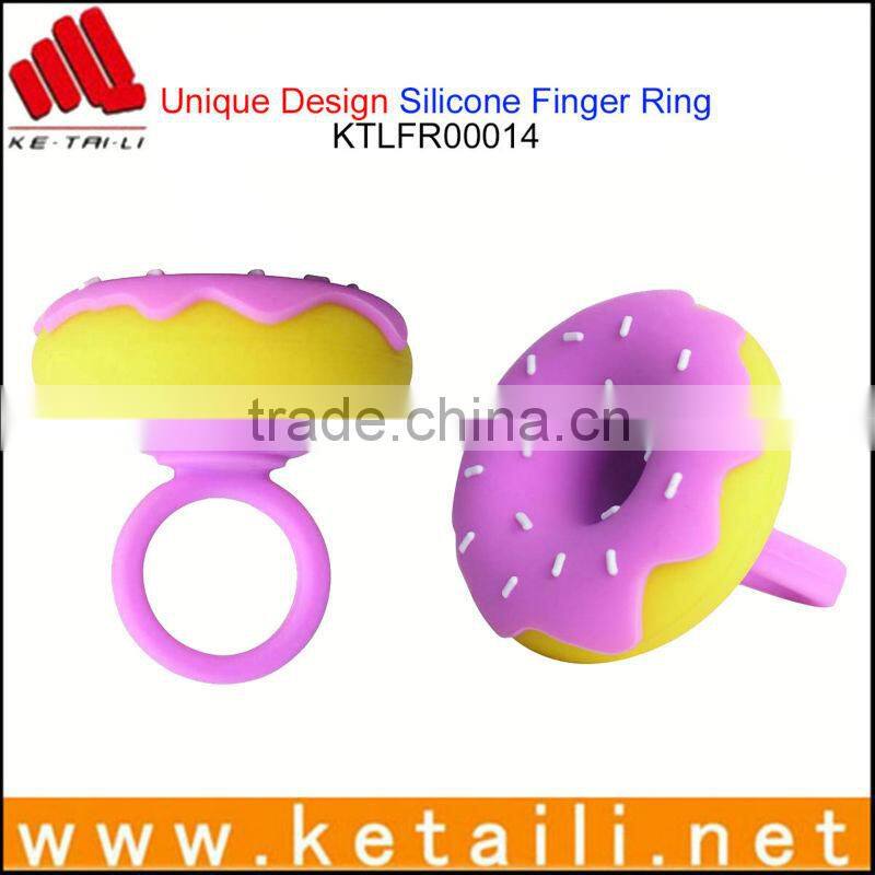 For Alibaba Express Ebay Amazon OEM Black Silicone Ring for Finger Custom Made in China