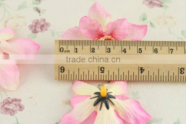 Cheap decorative fabric lily flowers artificial flower heads