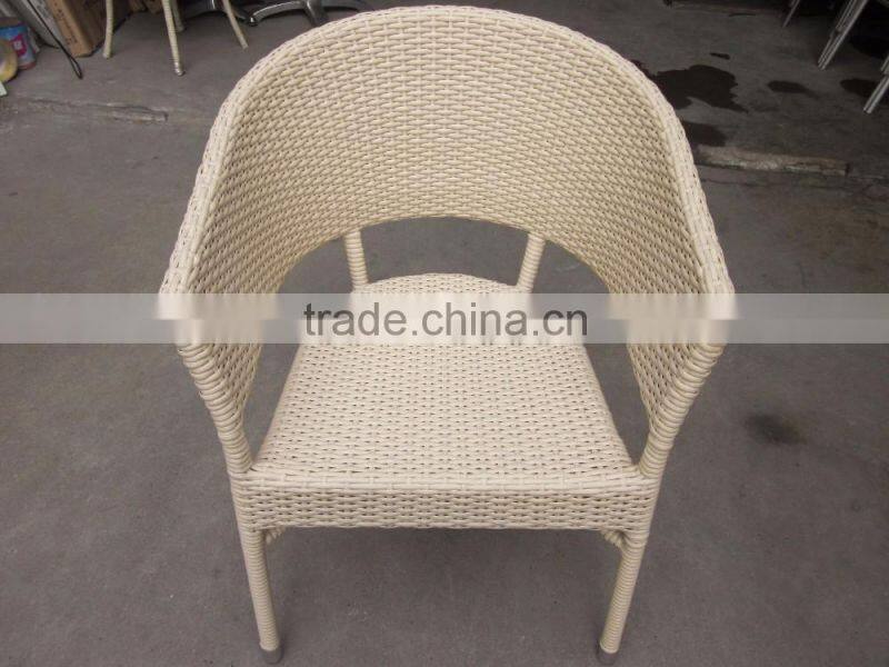 outdoor furniture good quality leisure handmade rattan wicker stacking garden chair YC103