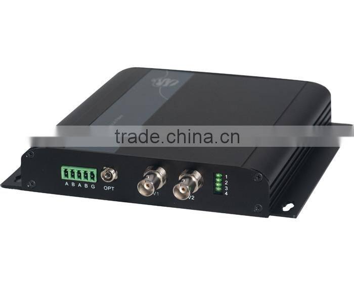 High quality composite analog video fiber optics