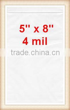 wholesale zlb-16 Clearly Bags Reclosable Plastic Bag 4"x6" 4mil Zip Lock pk/100