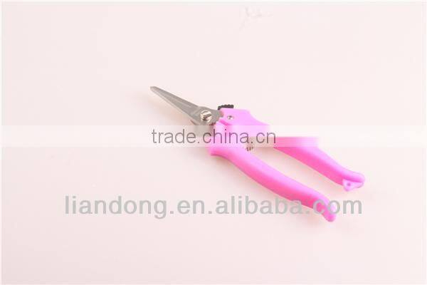 Stainless Steel curved flower cutting scissor (GT06)