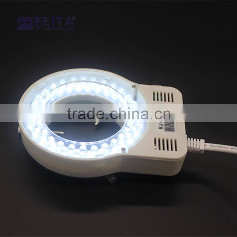 magnifying lamp with led light/magnifying glass desktop electronic lamp