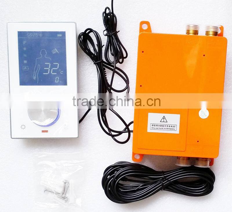 latest digital touch screen thermostatic shower valve for shower head