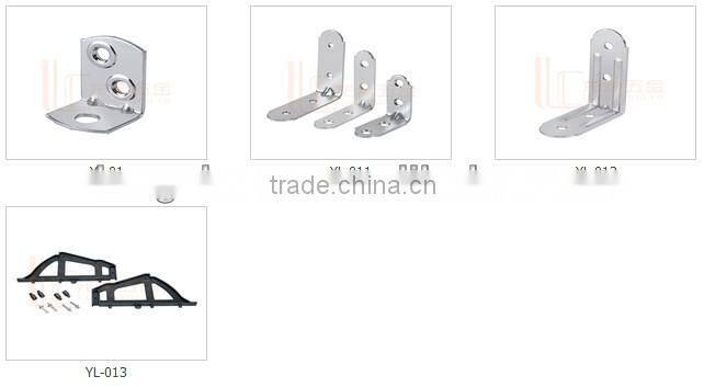 silver finish funiture decorative metal angle corner bracket from China