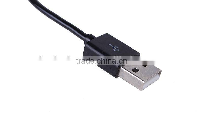 Spiral micro USB cable