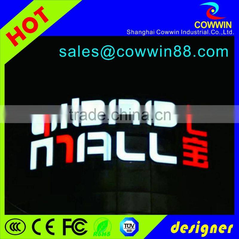 2016 aluminum box with acrylic LED Letter logo