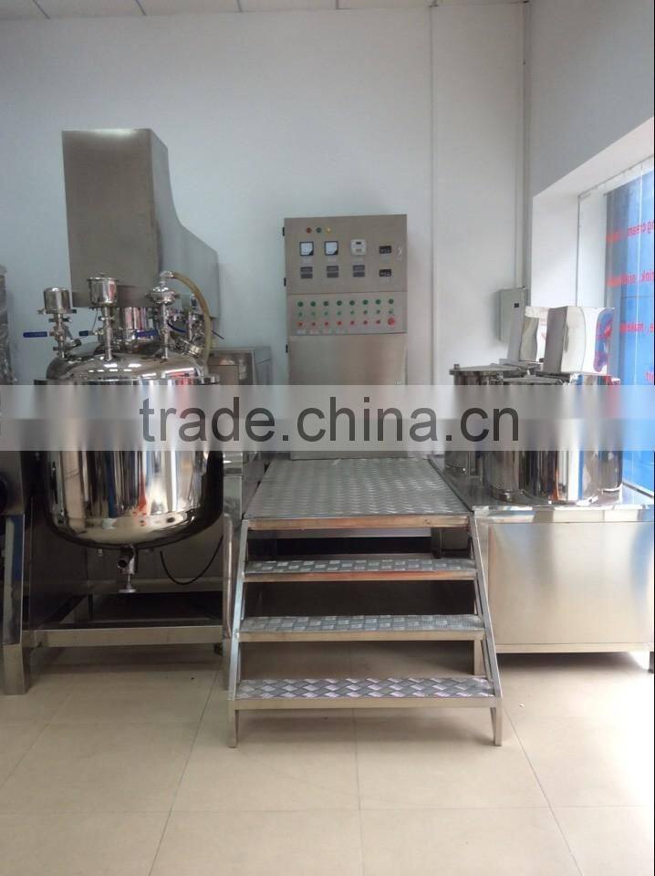 200L electric heating juice jam vacuum mixer machine