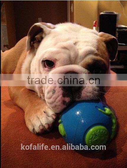 Planet pattern ball rubber pet toy dog play toy unique design
