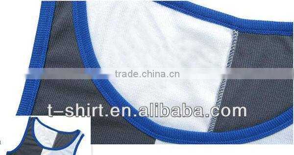 fashion design tank tops color combination men vest