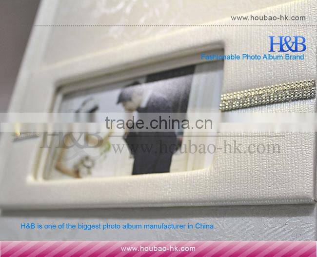 Promotional Wholesale A4 Leather Wedding Digital Photo Album