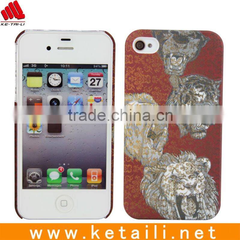 Rubberized hard plastic handphone case for iphone