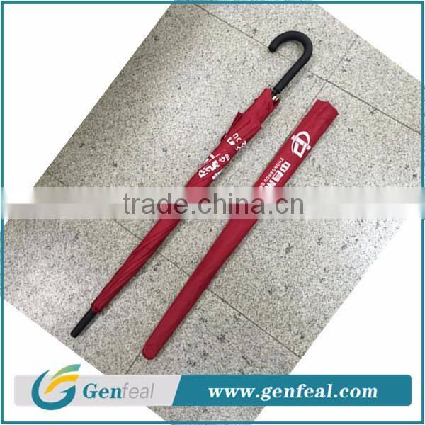 Hot sell 8 Panels promotional stick umbrellas with customized logo printing