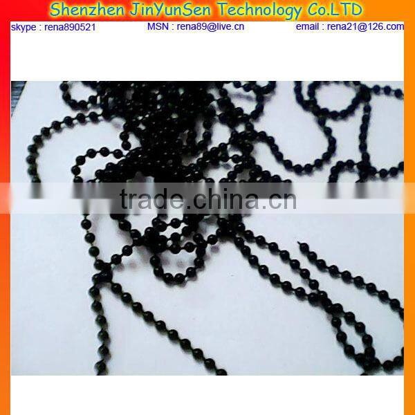 316L stainless steel ball chain necklace