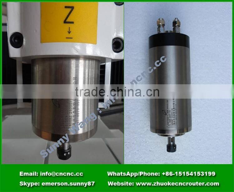 Small PCB CNC Router 6060 For PCB Drilling And Milling NCStuido Control 1.5Kw Spindle 600*600mm ZK-6060