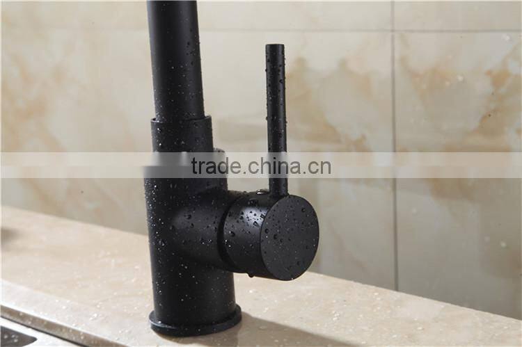 Wholesale black kitchen faucet