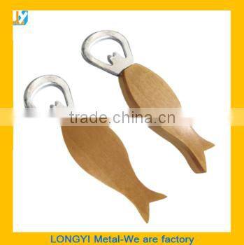 Custom wooden bottle opener