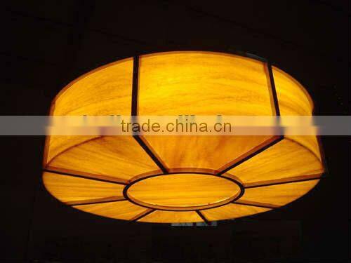 Light Transmittance Alasbaster Resin Lamp Shade