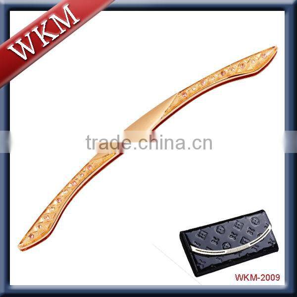 Customed size bag handles metal frame