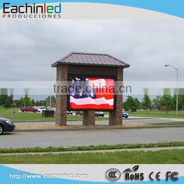 Pantalla de LED gigante full color para publicidades exteriores giant tv led p10