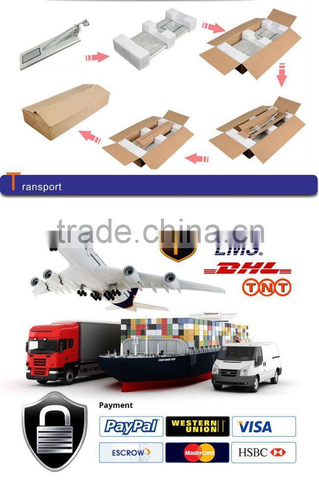 All in one solar walk light, solar security light, solar LED street light