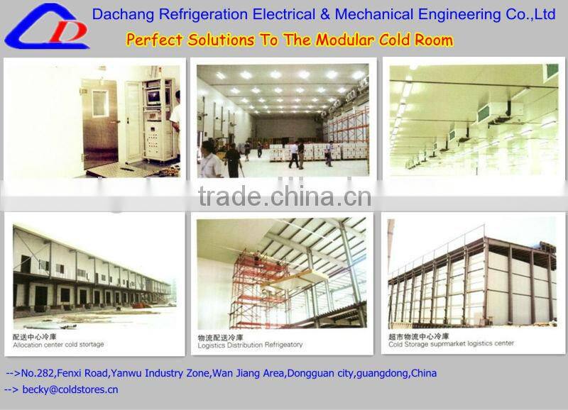 Polyurethane insulation modular cold room with standard size