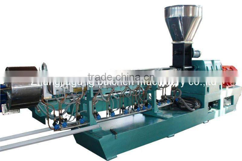 Parallel twin screw extruder