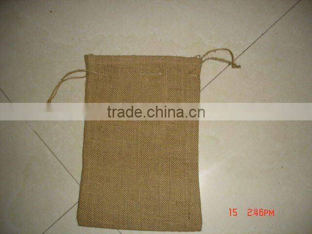 Drawstring Small Jute Bag
