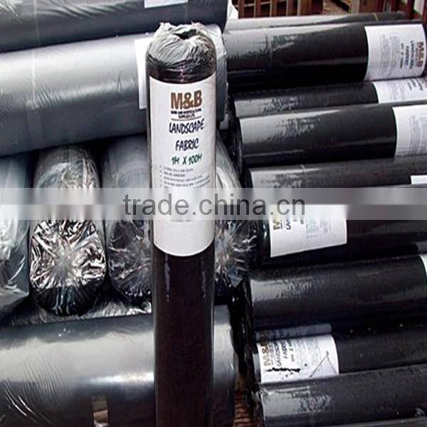 100% fabric non-woven spunbond dot style garden weed control fabric
