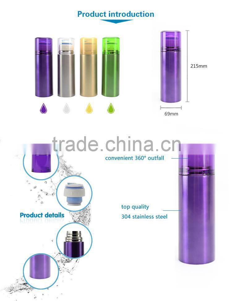 Multifunctional product small capacity cup cap stainless steel water bottle