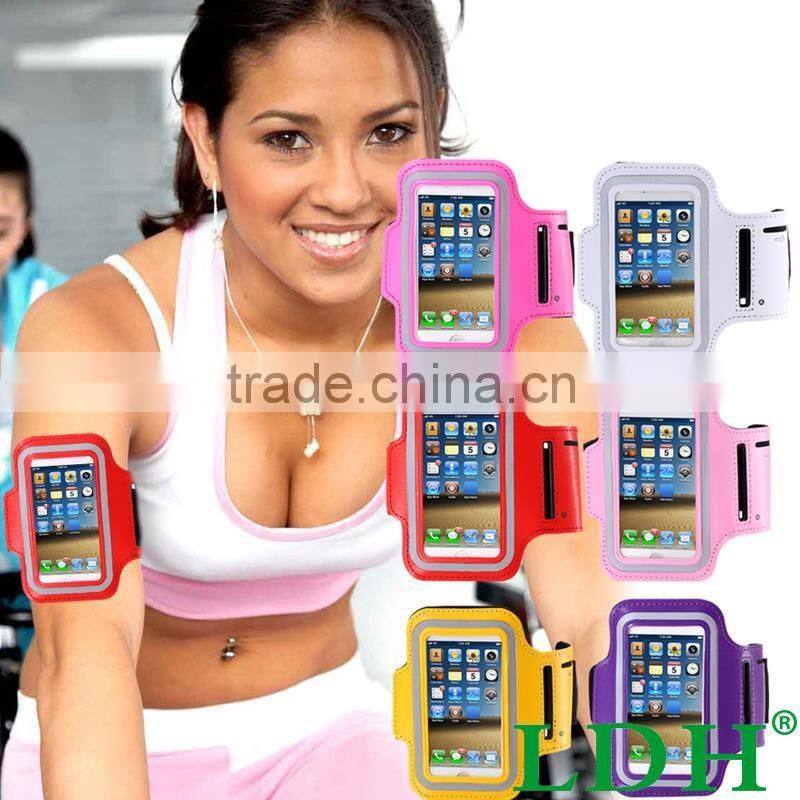 For Apple iphone 4 4S 5 5G 5s Waterproof Gym Running Arm Band Cover Durable Sports Arm Holder Pounch Belt Case Phone Accessories