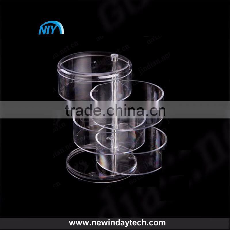 Cosmetic Organizer And Makeup Storage - Clear Acrylic Case For Your Beauty Products & Jewlery