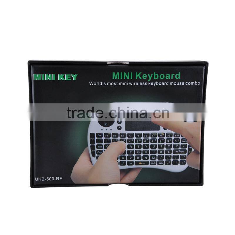 Rii i8 2.4G Wireless Mini Keyboard Touchpad for PC Pad Google Andriod smart TV Box