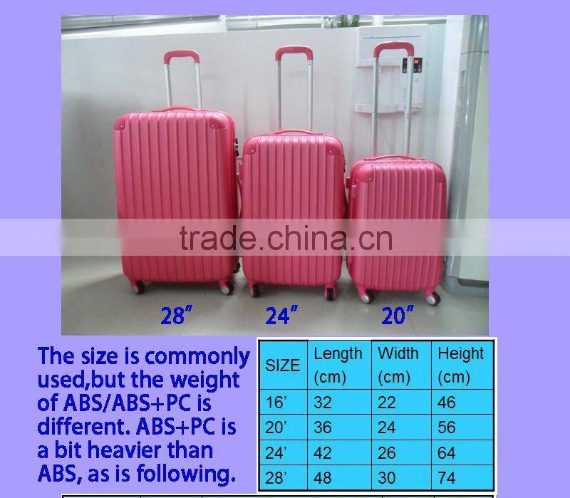 ABS 3 pcs set eminent plastic bag with kids designer plastic bag with pockets