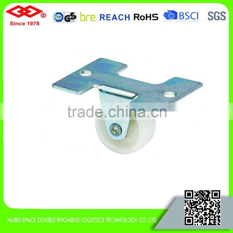 25-50mm Fixed plate plastic casters