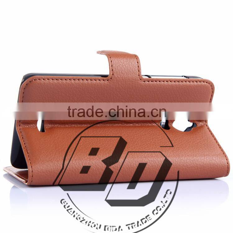 New Design Classical Flip Magnetic wallet leather case with card slots For Wiko Wax PU Leather case mobile phone case cover