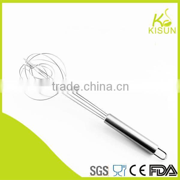 12 inches stainless steel ball egg whisk better beater