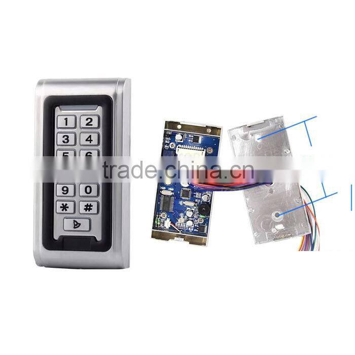 Metal case smart card rfid standalone reader with IP68 waterproof