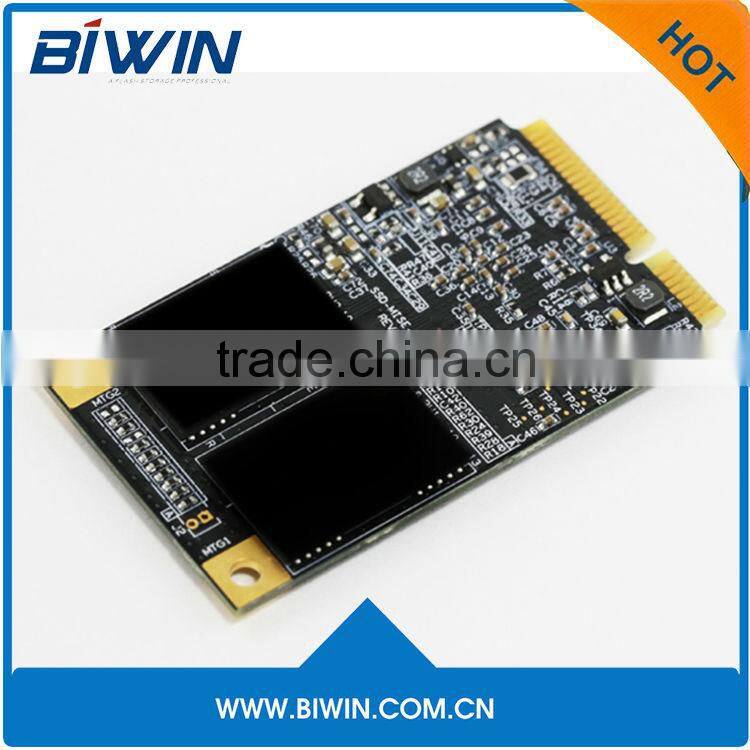 High performance Mini PCIe mSATA half size SSD 128GB 120GB 240GB for industrial motherboard